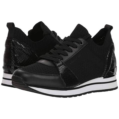 billie knit trainer michael kors black|Michael michael kors billie trainer + FREE SHIPPING .